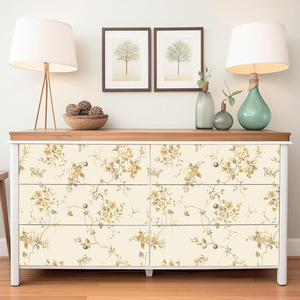 Creation Of Time And Space Floral Peel & Stick Wallpaper Self Adhesive For Bedroom Wall Decoration - Product Image 3