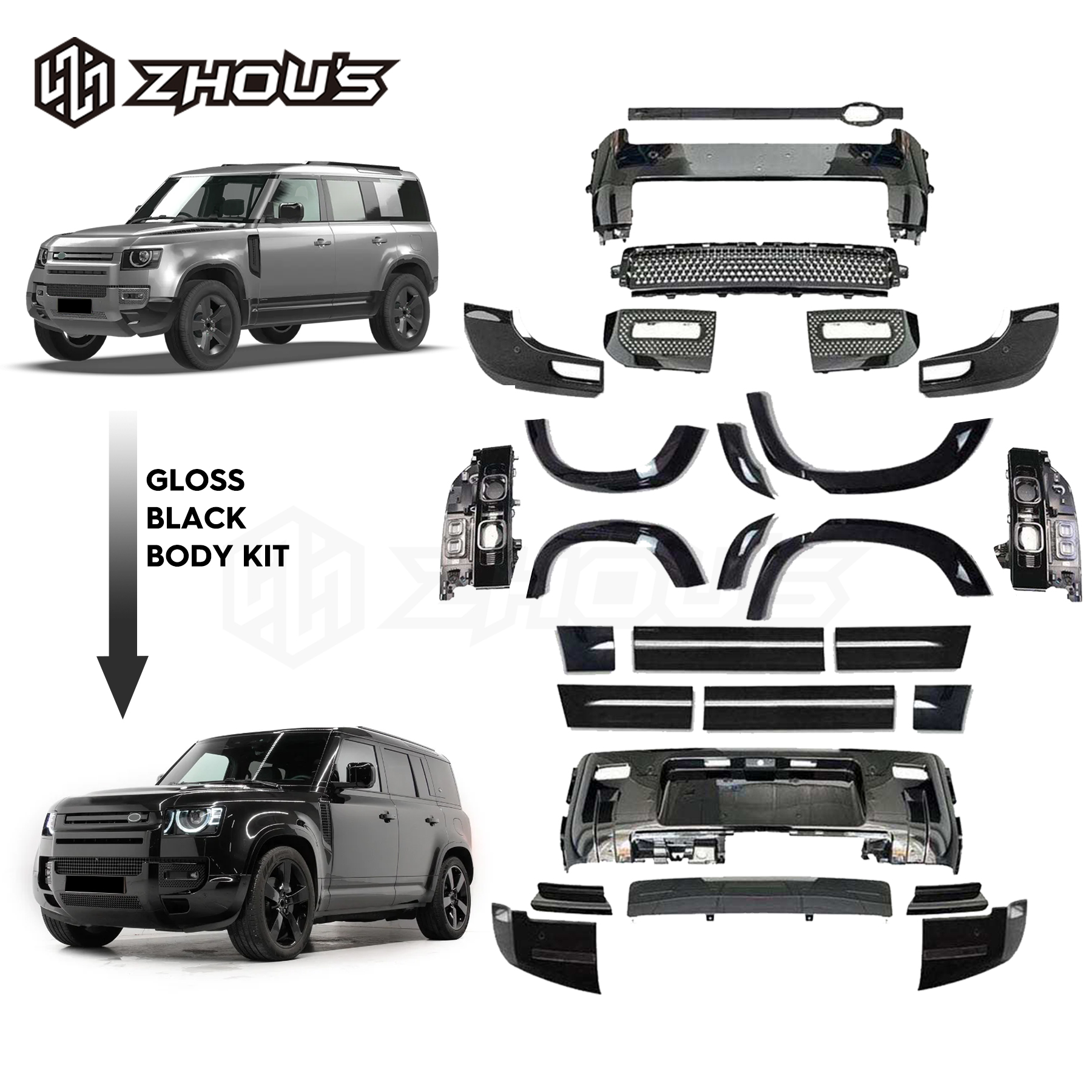 Land Rover Defender 110 Parts - Upgrade Your Vehicle