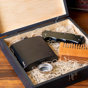 Biểu tượng tùy chỉnh khắc laser hiện đại handmade hộp gỗ lưu trữ sang trọng bao bì hộp gỗ hộp xì gà gỗ - Product Image 6