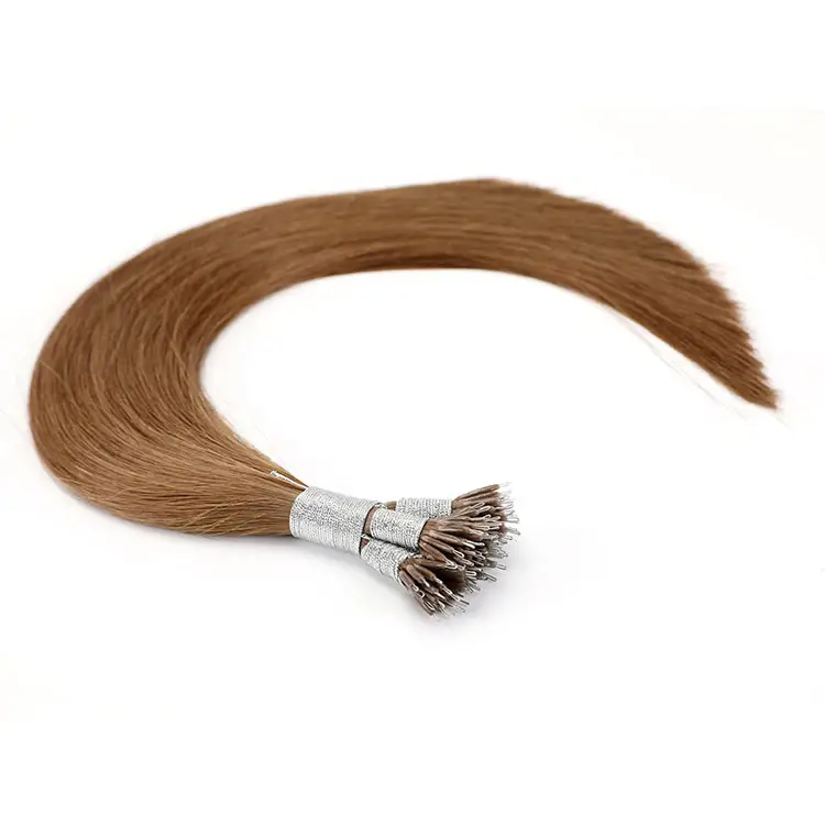 Beroemde Haar Merk Vendor Salon Professionele Russische Mongoolse Nano Tip Hair Extensions