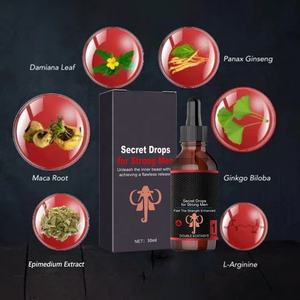 男性用健康製品 L-アルギニン 男性の活力 マカ根エキス ドロップス - Product Image 3