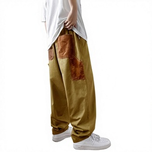 Wholesale OEM Tether <b>Cargo</b> <b>Pants</b> <b>Work</b> Multi High Quality New Cotton 6 Pocket Casual Custom Baggy Straight Canvas <b>Pants</b> for Men - Product Image 3