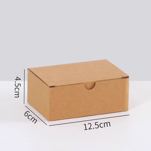 Caja de papel corrugado plegable, envío por correo, caja de regalo, cartón para envío comercial, caja de embalaje exprés - Product Image 6