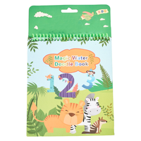 Livre de coloriage magique à l'eau coloré réutilisable avec stylo, ensemble de jouets de dessin pour enfants de 5 à 7 ans