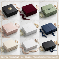 Scatola di Lusso Personalizzata per Campioni di Profumo, Confezione Regalo in Carta, Set di Flaconi Cosmetici di Alta Gamma, Elegante e Premium Stile Europeo