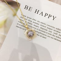 Collier de perles d'eau douce naturelles carrées de luxe en coquillages de mer en gros SHDIYAYUN pour femmes