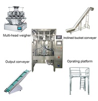 RL520S Machine d'emballage verticale automatique en fer à quatre faces emballant du riz d'arachide