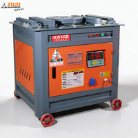 Nueva Dobladora de Barras de Acero ZUJI de Alta Calidad, 220v/380v, para Uso en Construcción, GW45, Bajo Costo de Mantenimiento