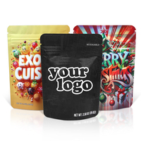 Sacs Mylar personnalisés en gros avec logo, refermables, résistants à l'humidité, finition mate, pochettes verticales de qualité alimentaire pour gelée, aliments pour animaux, compléments alimentaires, épices