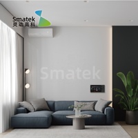 Interrupteur tactile intelligent pour bâtiment de 8 pouces, écran tactile Android, panneau à bouton rotatif, montage magnétique, Wi-Fi/BLE/Zigbee pour la domotique