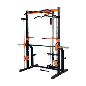 DW SPORTS Cage de puissance de levage de poids de Machine de Smith robuste de Fitness Commercial de haute qualité