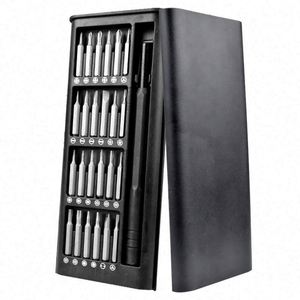 Screwdriver Kit Magnetic <b>Bits</b> Phillips <b>Torx</b> Hex Precision DIY Dismountable Mini Tool Case Smart Home PC Phone Repair Carbon - Product Image 1