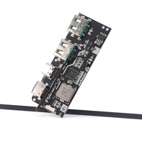 Module d'alimentation mobile à charge rapide 22,5 W QC4.0 PD3.0 5 ports double USB, carte de circuit imprimé de protection de batterie externe mobile, carte mère DIY