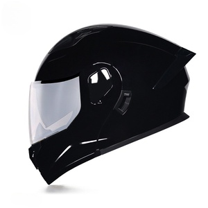 <span class=keywords><strong>Casque</strong></span> de <span class=keywords><strong>moto</strong></span> ABS transfrontalier avec double visière pour hommes et femmes, idéal pour les voyages et les croisières en toutes saisons - Product Image 3