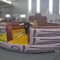 Installations du parc d'attractions Rodeo Toreo Juego Mechanical Bull Fight Corrida De Toros Tauromaquia