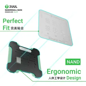 Plateforme de rebillage magnétique double face 2UUL BH16 NAND REBALL BASE pour la réparation de la carte mère par soudure de la mémoire <span class=keywords><strong>flash</strong></span> NAND de la série LP - Product Image 6
