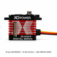 Nouveauté 2026 XQ-POWER XQ-S2221F Servo numérique plat à profil bas 21KG 0.10s rapide étanche 8.4V Pièces d'avion RC 1/12
