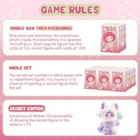 Authentique Boîte Mystère de Peluches Nommi V3, Figurine en PVC à l'effigie de fruits, Échelle 1/6, Pendentif de Sac, Cadeau, Vente Directe Usine