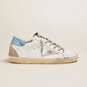 รองเท้าผ้าใบแฟชั่นยูนิเซ็กส์คุณภาพสูง รุ่น Gold Goose Flat Sneakers ขายส่ง รองเท้าลำลอง Superstar ดีไซน์ย้อนยุค รองเท้าสเก็ตบอร์ด - Product Image 4