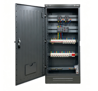Gabinete de Distribución de Energía Industrial, Gabinete de Control PLC Personalizado, Panel de Maquinaria para Taller, Caja de Panel Eléctrico de Bajo Voltaje, Metálico