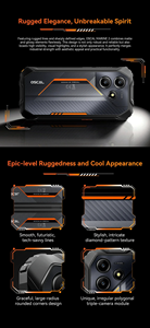 Téléphone robuste Blackview OSCAL Marine 2 4G, batterie 11000 mAh, écran HD+ 6,56 pouces, 8 Go de RAM, 256 Go, Unisoc T61, Android 15, NFC, smartphone - Product Image 5