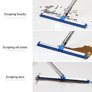 Großhandel High-Eco-Friendly Commercial Boden wischer Lang griff Gummi kopf Glas Rakel Schaber Hotel Works pace Büro reiniger - Product Image 2