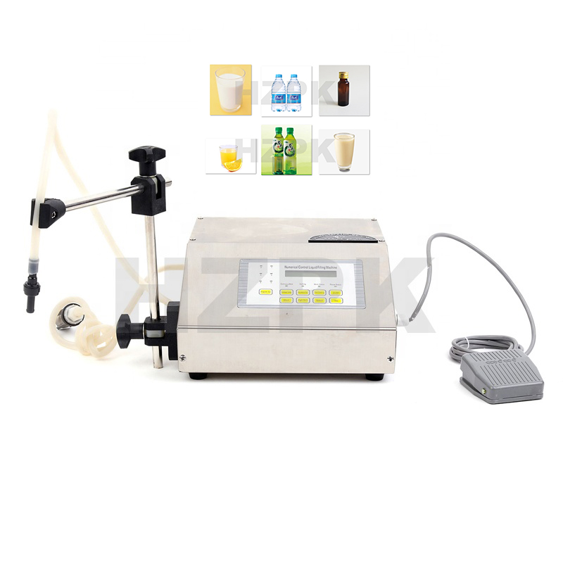 HZPK HZK-160 экономичной дружественных небольшой цифровой контрольный насос жидкий наполнитель мини разливочная машина для бутылок с 10-500 мм 5-3500ml 10 мм 2 м