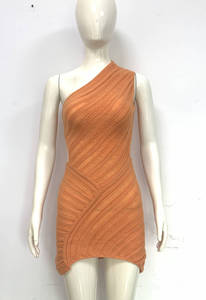 Wholesale Clothing Manufacturer <strong>Custom</strong> Undefined Crochet Knit Bodycon <strong>Dress</strong> - Product Image 6