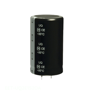 Condensateur EET-UQ2E152DA, canal fabricant, 1500 µF, aluminium, 20 %, 250 V, à clipser, à traverser, 1500UF - Product Image 1