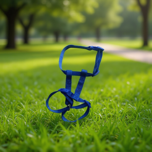 Imbracatura per animali domestici a forma di I, colore tinta unita, per petto e schiena - Product Image 2