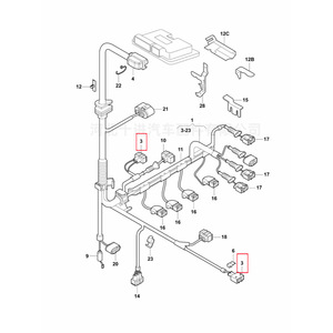 Volkswagen Audi โซลินอยด์วาล์วเพลาลูกเบี้ยวขั้วต่อหัวฉีด4F0973702A H-488ปลั๊กทองแดงบริสุทธิ์ - Product Image 1