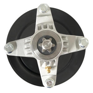 Ensemble d'axe de tondeuse à gazon A10168 618-0624, support de lame et poulie - Product Image 2