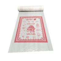 Mantel de Plástico Transparente al por Mayor para Decoración de Fiestas, Cubierta de Mesa Impermeable de PE