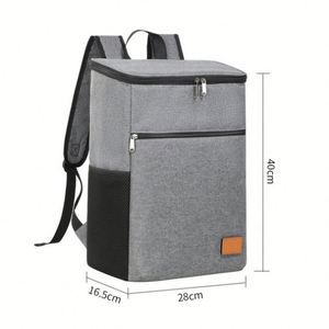 Bolsa Térmica Aislada a Prueba de Fugas para Entrega de Alimentos, Bolsa de Picnic Grande, Mochila Térmica para Almuerzo, Bolsa Refrigerante Suave de Oxford - Product Image 4