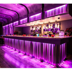 Nouveau Design de <span class=keywords><strong>Bar</strong></span> Mobilier de Salon de Restaurant Boîte de Nuit Pub Narguilé Comptoir de <span class=keywords><strong>Bar</strong></span> de Réception Blanc - Product Image 3