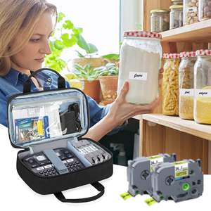 Free sample <b>Carrying</b> Case for Wireless Printer Large Capacity Printer Bag Multiple Pockets Portable Printer Bag Adjustable <b>Strap</b> - Product Image 3