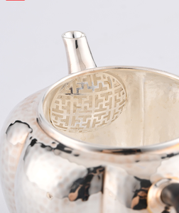 Exquisitely Packaged China Traditional 150ml Classic Small Fancy Sterling Silver Tea Set Base Heat Resistant <b>Infuser</b> for Tea - Product Image 4