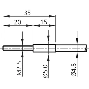 Sensor de fibra óptica de vidrio robusto y altamente flexible WRB220S-M2.5-1.5 - Product Image 2