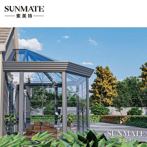 Thiết kế hiện đại cách nhiệt Kính mùa đông nhà vườn nhôm sunrooms cho biệt thự và <span class=keywords><strong>conservatories</strong></span> - Product Image 3