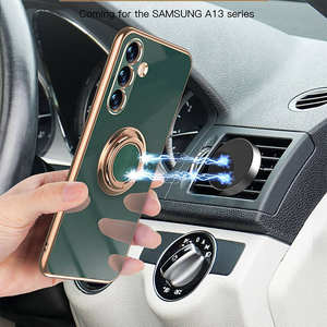 Galvanoplastie support de béquille étui en TPU pour samsung S25 S24 S23 A53 A12 A42 A13 A23 pour samsung <span class=keywords><strong>galaxy</strong></span> S23 étui à anneaux - Product Image 3