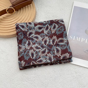 2025 nuova sciarpa quadrata Vintage in stile vecchio denaro, Design cachemire Double face, fazzoletto in seta di alta qualità - Product Image 2