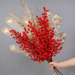 Fleur artificielle en feuille de ginkgo dorée, 70 cm, décoration de table, décoration de mariage, décoration de la maison - Product Image 3