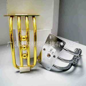 Gold Carbon Steel Furniture <b>Legs</b> 150MM Heavy Duty Industrial Design <b>For</b> Bed And Cupboard - Product Image 2