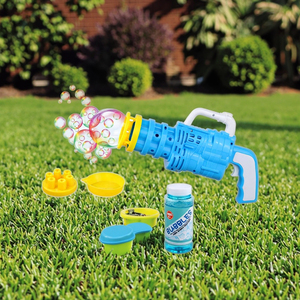 Juguete de <span class=keywords><strong>Burbujas</strong></span> 2 en 1 de Lujo - Pistola de <span class=keywords><strong>Burbujas</strong></span> Continua para Diversión al Aire Libre en Verano - Product Image 5