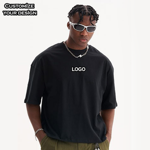 Fabricant de t-shirts, t-shirt pour homme de haute qualité avec logo personnalisé, impression 3D en relief, t-shirt surdimensionné 100% coton avec design de t-shirt uni pour homme - Product Image 2