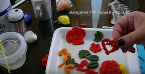 Dụng Cụ Làm Bánh Trang Trí 3D Animal Silicone <span class=keywords><strong>Fondant</strong></span> Cắt Khuôn Hoa Silicone Khuôn Cho <span class=keywords><strong>Fondant</strong></span> - Product Image 5