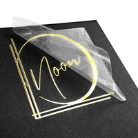 Autocollant de transfert UV personnalisé, logo étanche, autocollants de transfert 3D en métal de luxe pour bouteille de parfum