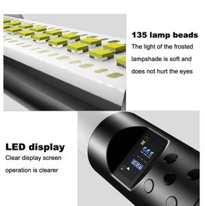 Bâton lumineux de remplissage LED RVB animé 4000mAh batterie 3000K-6000K Temp pour équipement de diffusion en direct d'anniversaire de club de <span class=keywords><strong>cocktail</strong></span> - Product Image 4