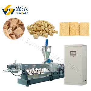 Máy làm sản phẩm ngũ cốc Kết cấu dây chuyền sản xuất thịt đậu nành Nhà máy sản xuất đậu nành <span class=keywords><strong>Bari</strong></span> Chunk - Product Image 5