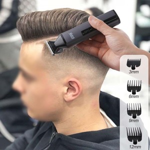 Cortadora de pelo eléctrica WinningStar 6 en 1 recargable e impermeable para hombres, set de afeitado y recorte de barba con accesorios. - Product Image 2